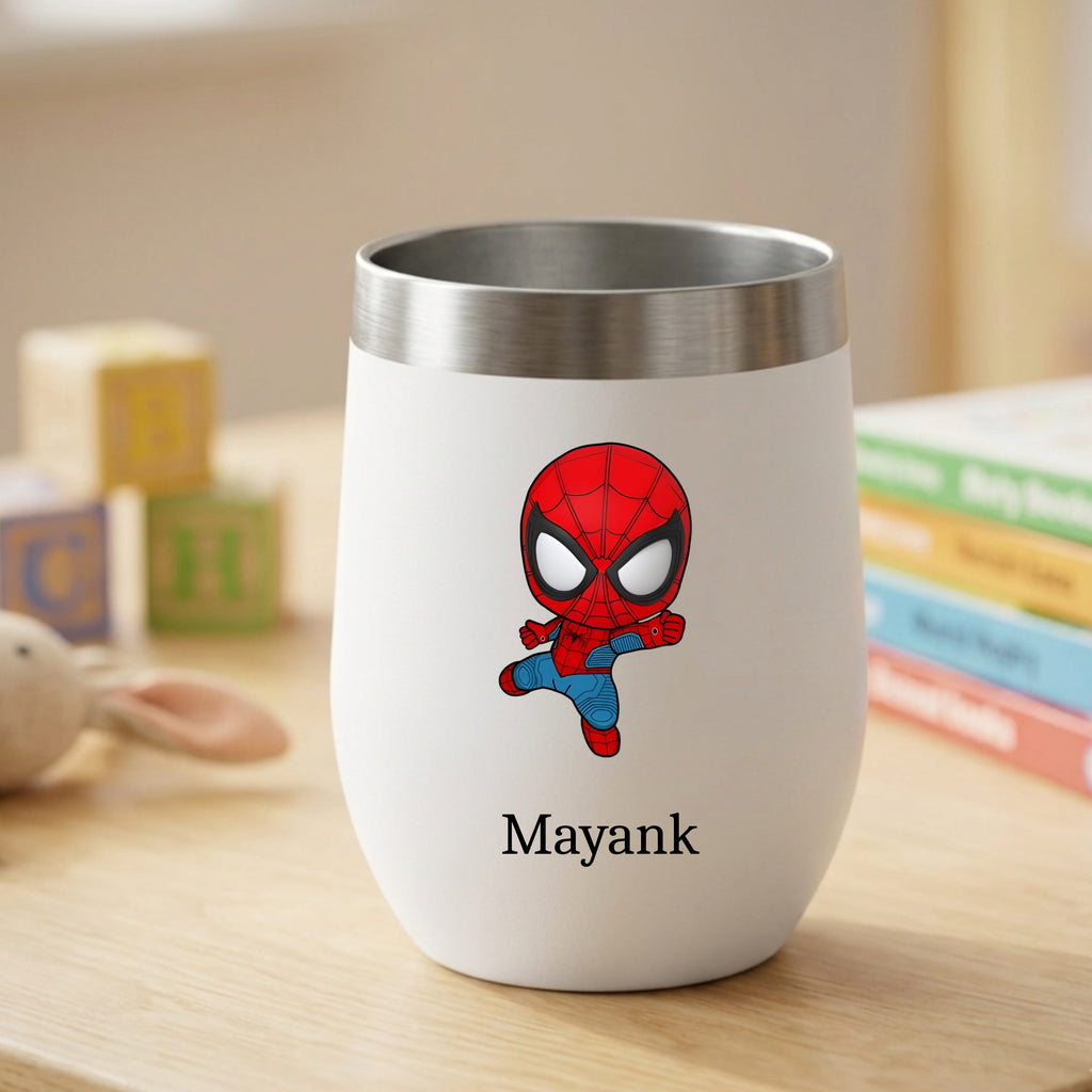 Customised Stainless Steel Coffee Tumbler With Lid (350 ML)