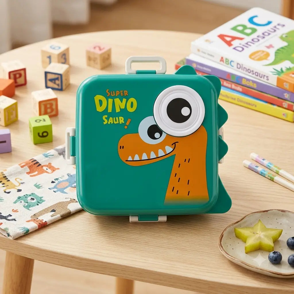 Personalised Stainless Steel Dino Lunch Boxes