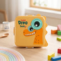 Personalised Stainless Steel Dino Lunch Boxes