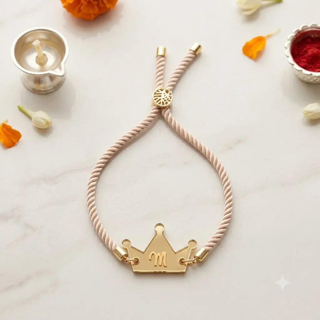 Personalised Crown Rakhi for Kids