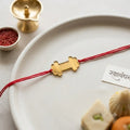 Personalised Dumbbell Rakhi for Gym Lover Brother