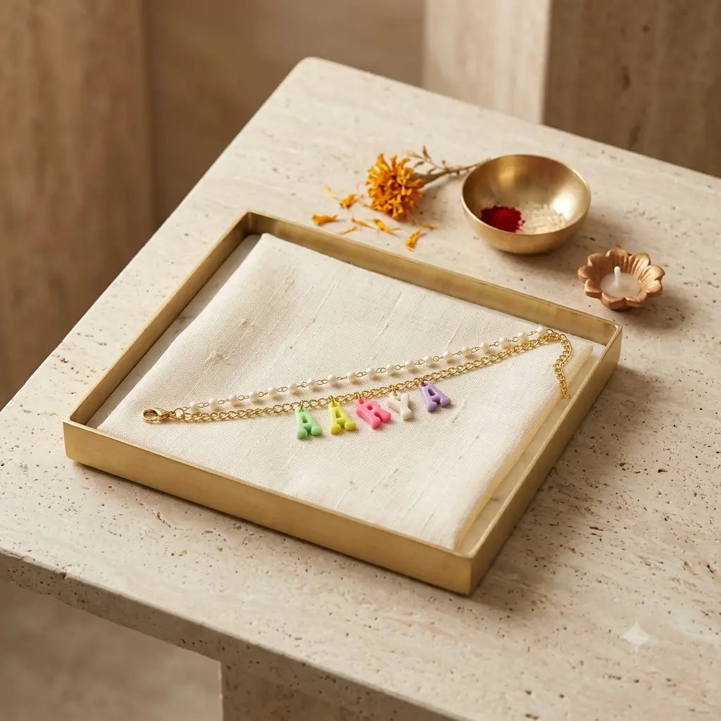 Personalised Rakhi Bracelet for Sister