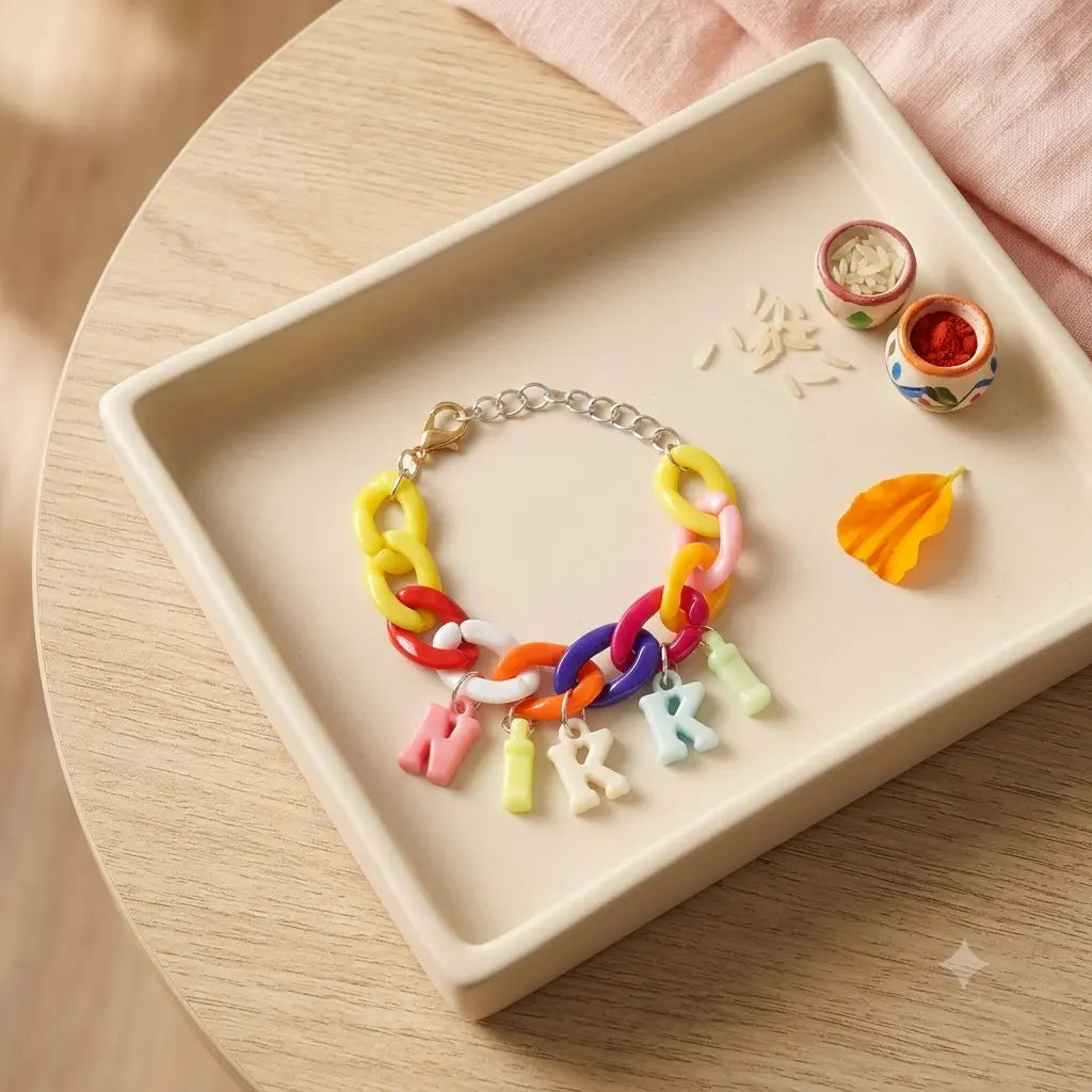 Personalised Bracelet Rakhi for kids