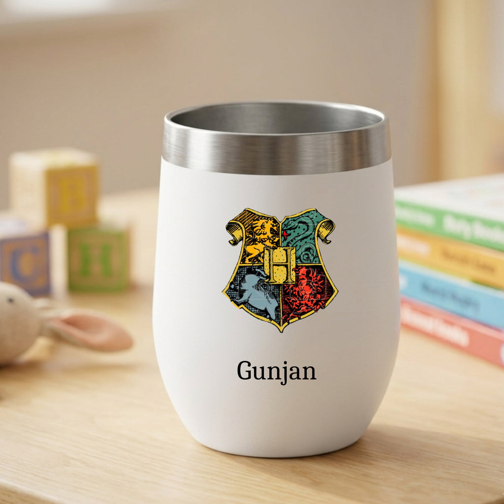 Customised Stainless Steel Coffee Tumbler With Lid (350 ML)