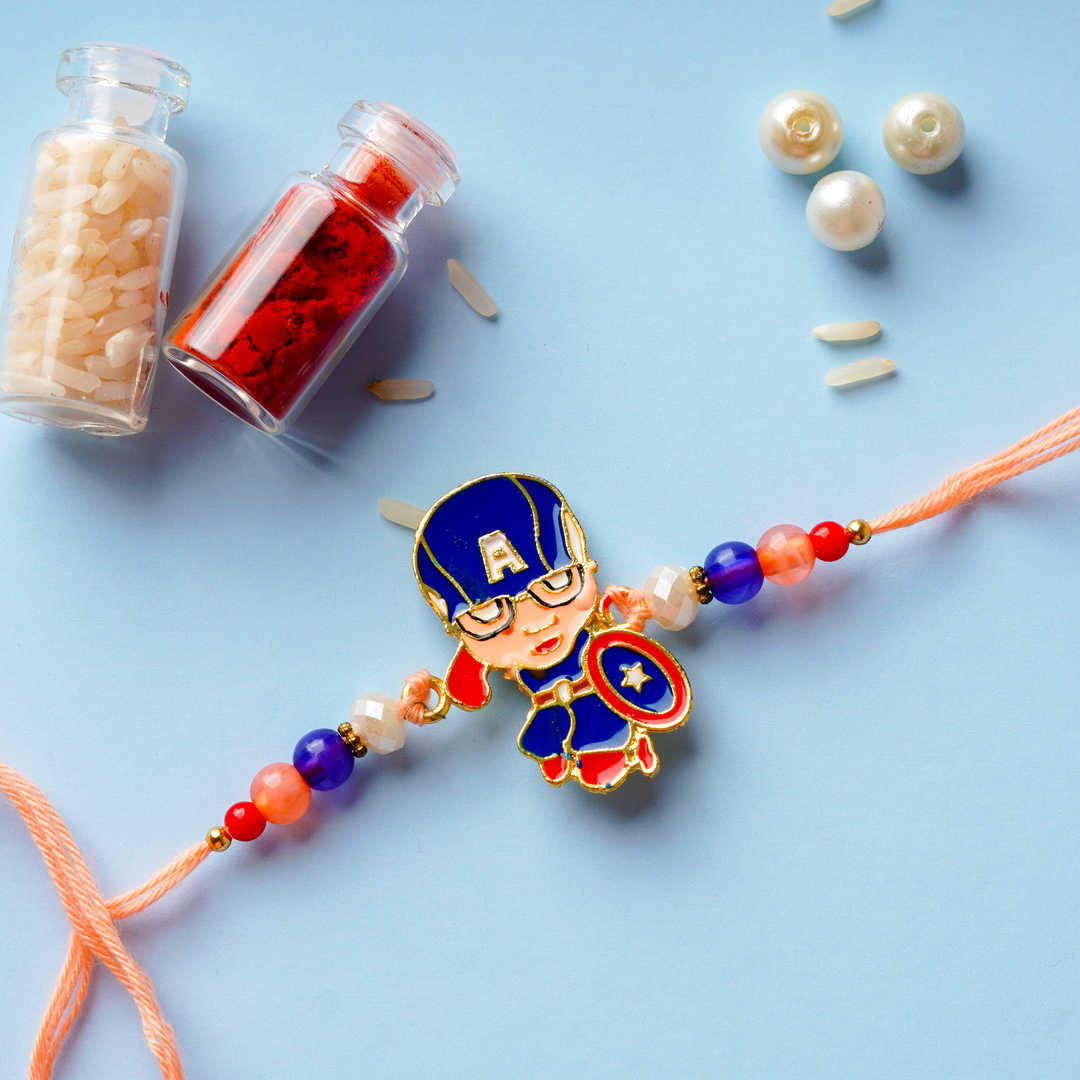 Captain America Rakhi for kids