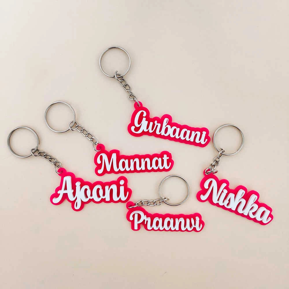 Customized Name Keychain for Kids