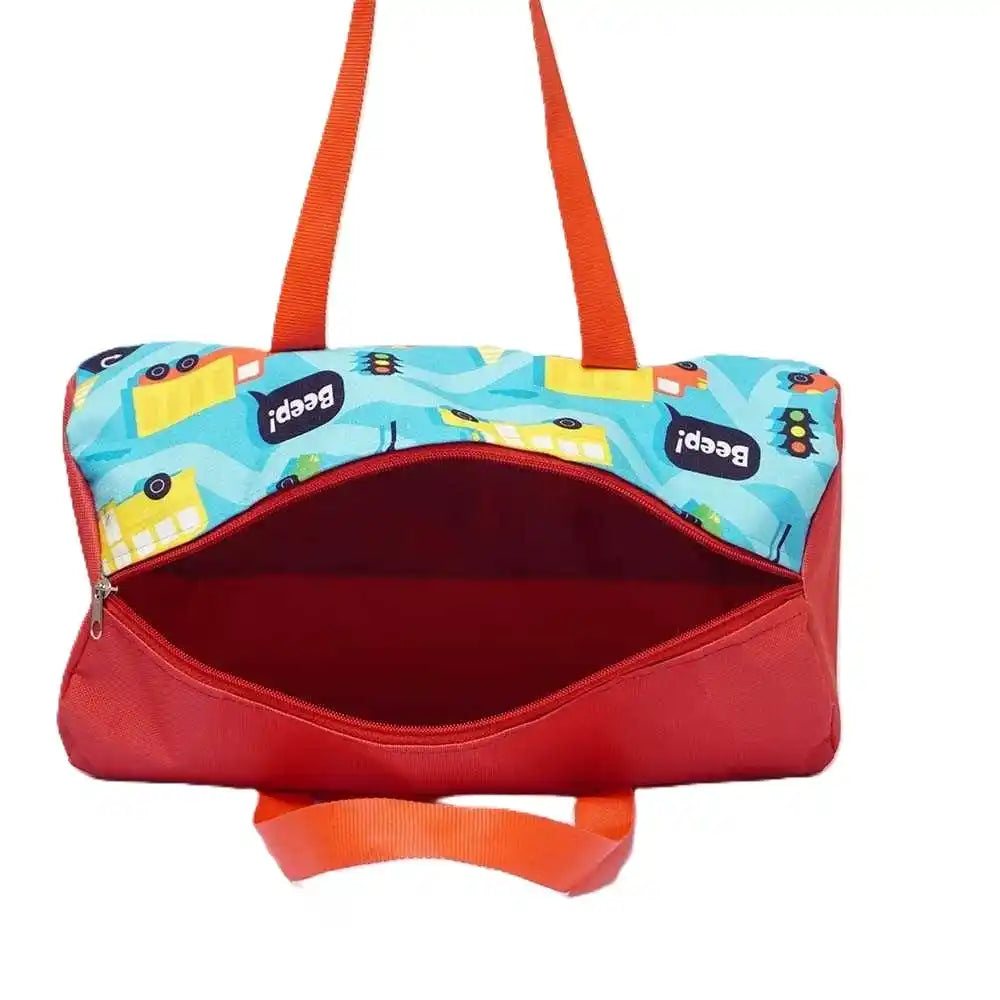 Personalized Printed Kids Duffle Bag & Pouch Gift Combo