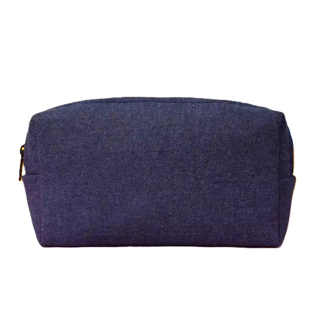 Denim Box Pouch