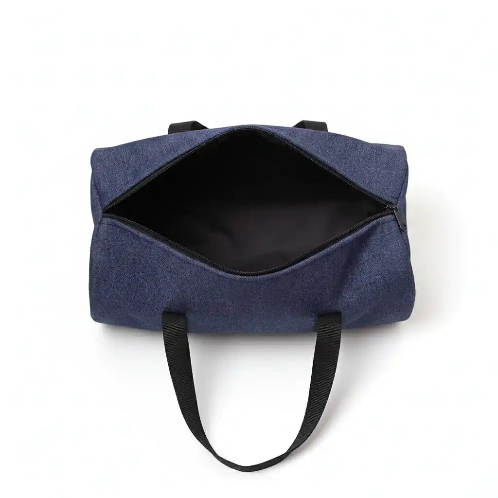 Personalized Denim Duffle Bag for Kids