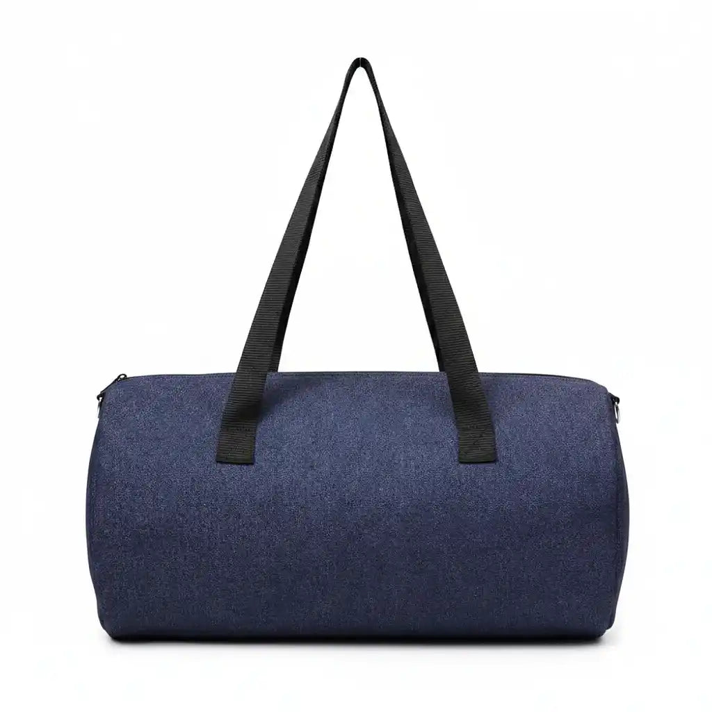 Personalized Denim Duffle Bag for Kids