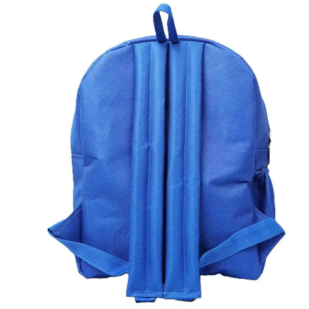 Personalised Printed Kids Backpack with Cartoon Patch