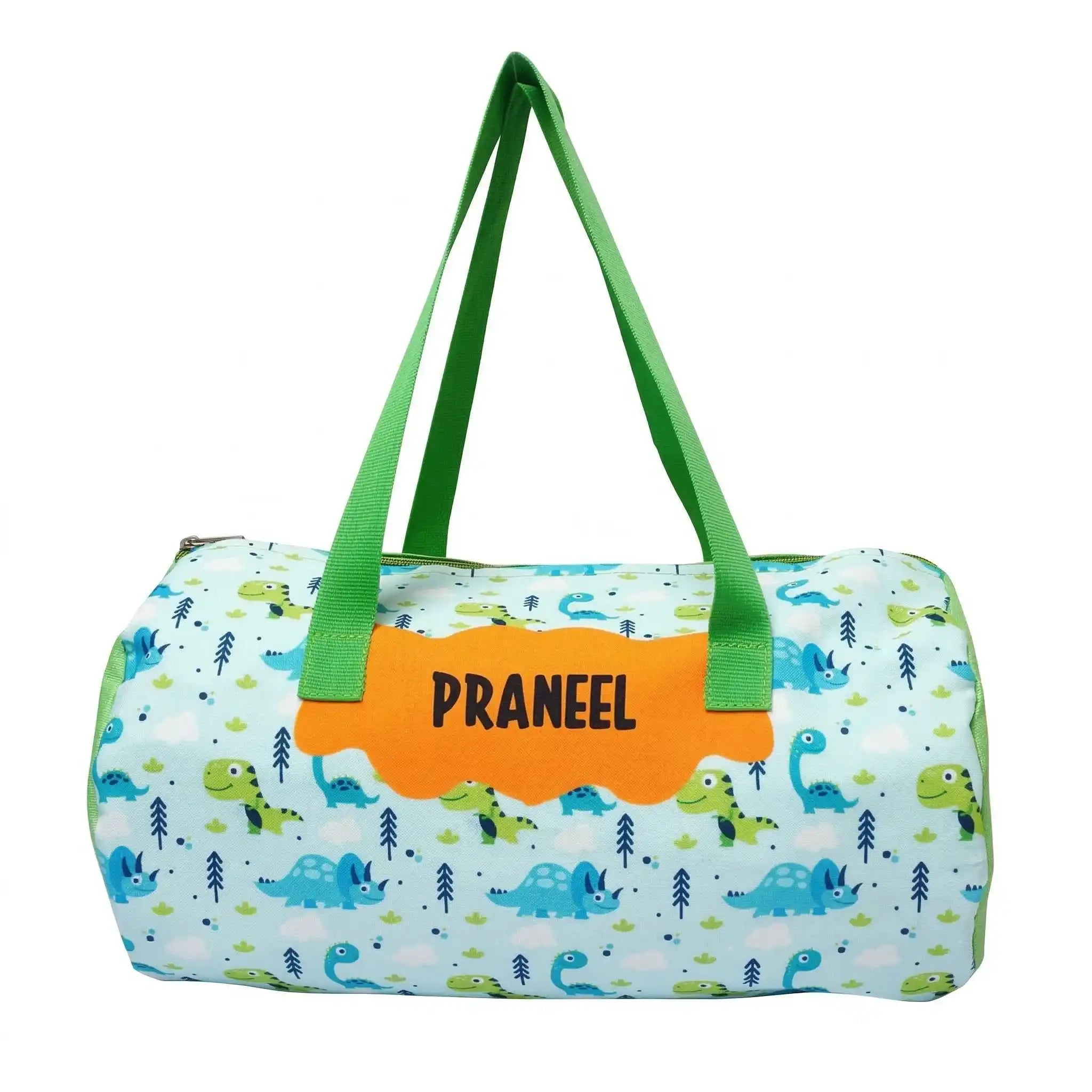 Personalized Duffle Bag with Neck Pillow Combo for Kids