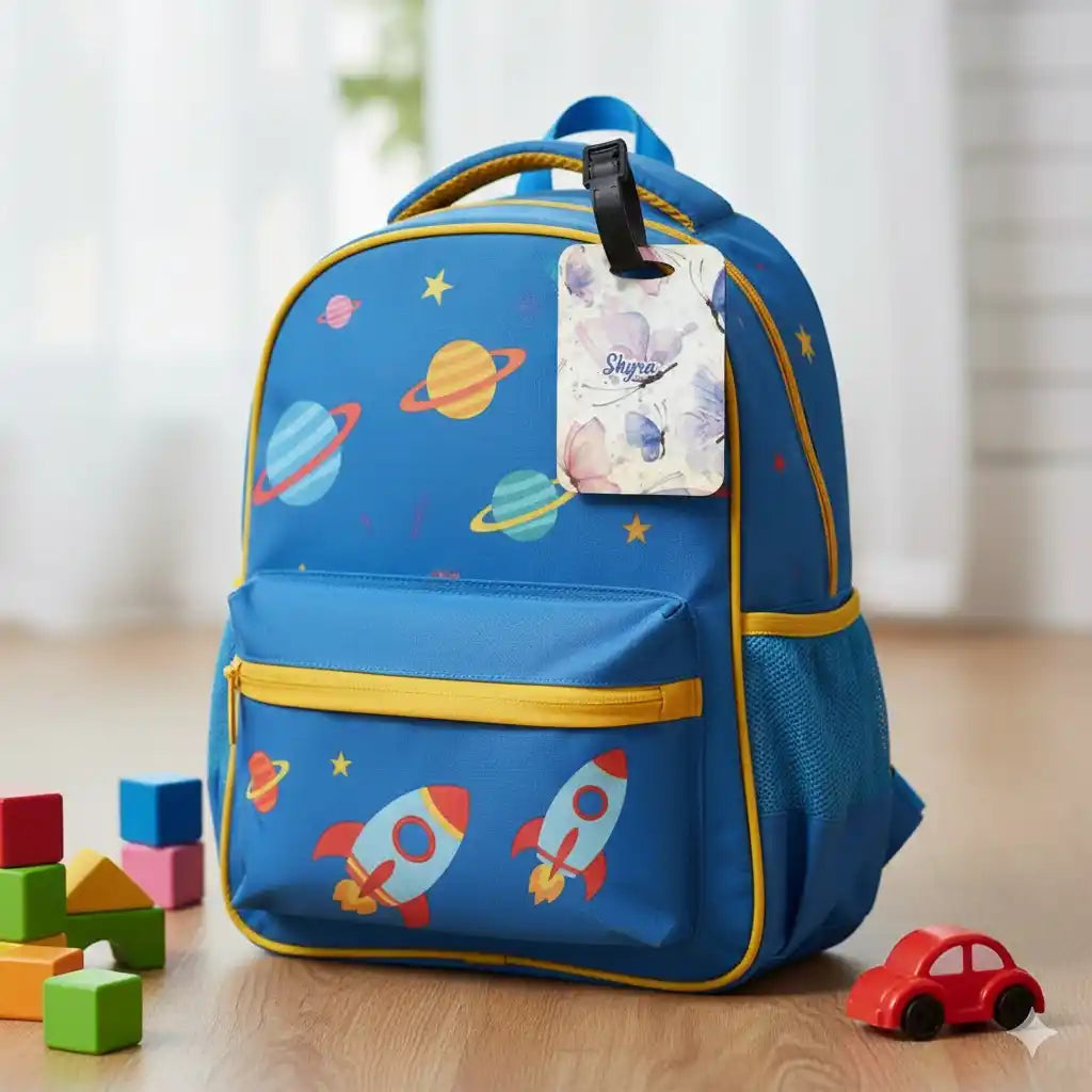 Personalized Printed Luggage Tag for Kids