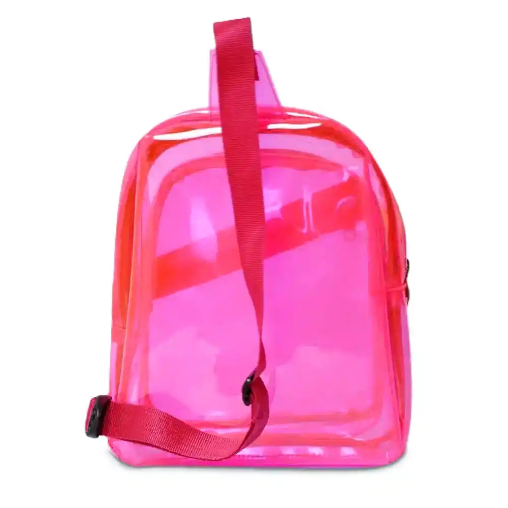 Personalized Kids Jelly Chest Bag with Patch and Initial Letter
