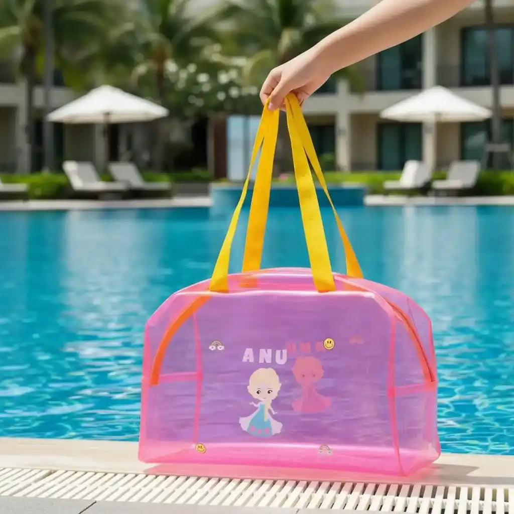 Personalised Kids Jelly Duffle Bag