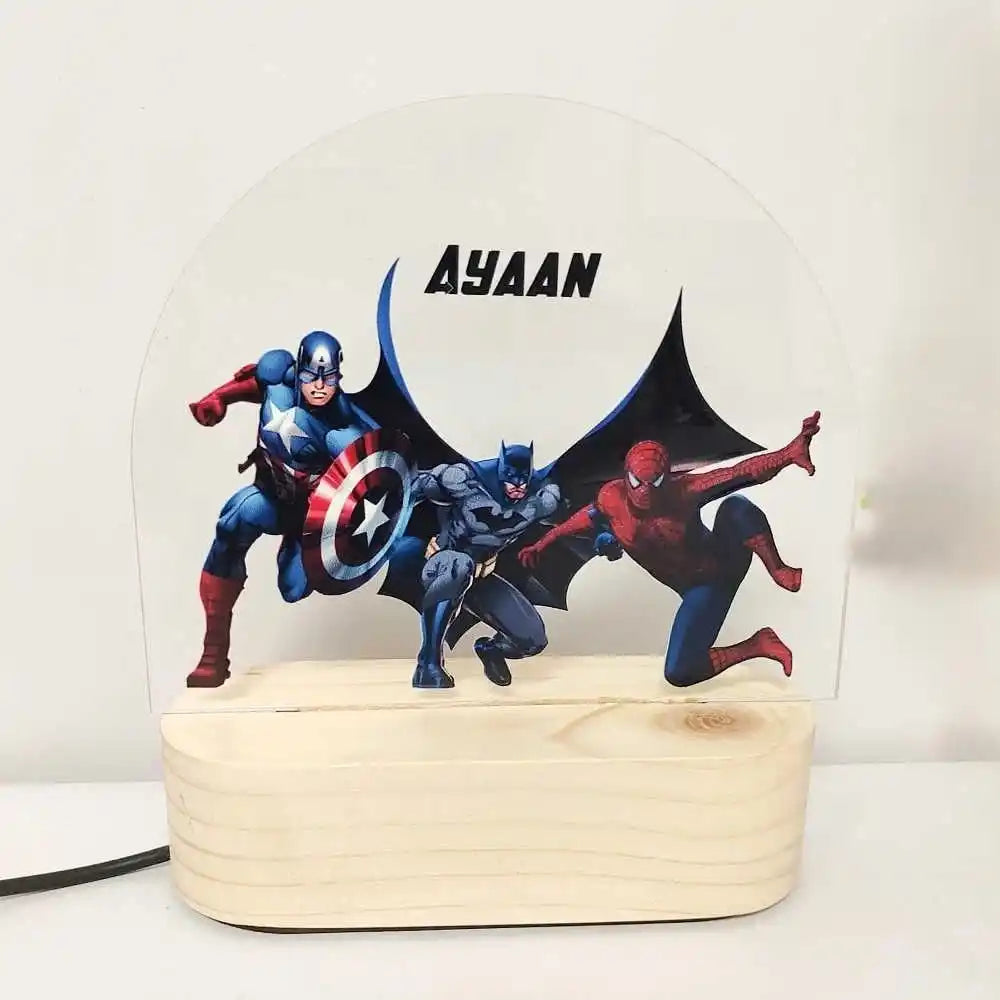 Personalized 3D Night Lamp for for Kids