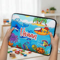 Personalised Printed Kids Laptop Sleeve/Cover