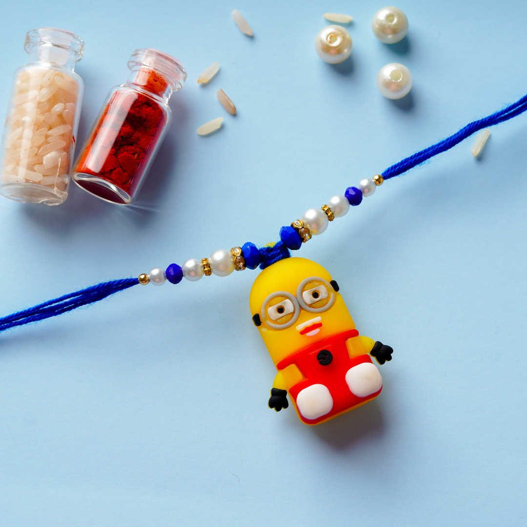Minion Rakhi for kids