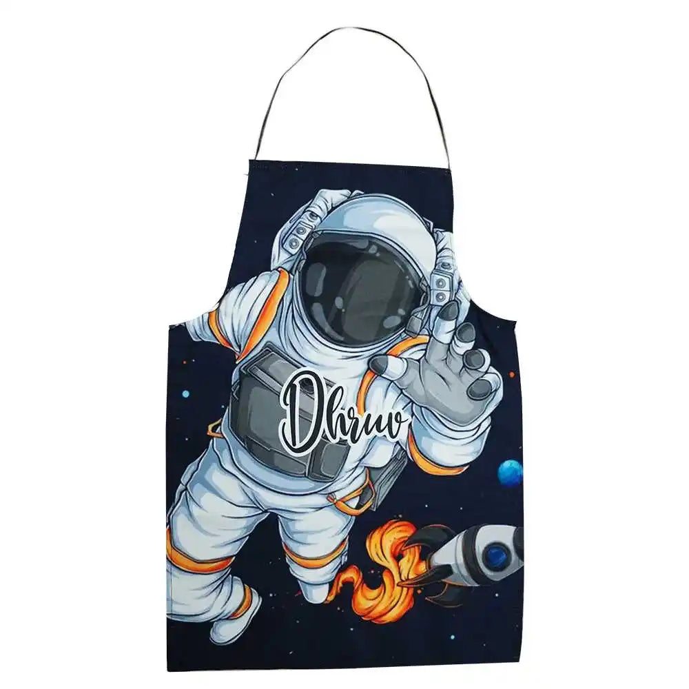 Personalised Canvas Cotton Kitchen Kids Apron