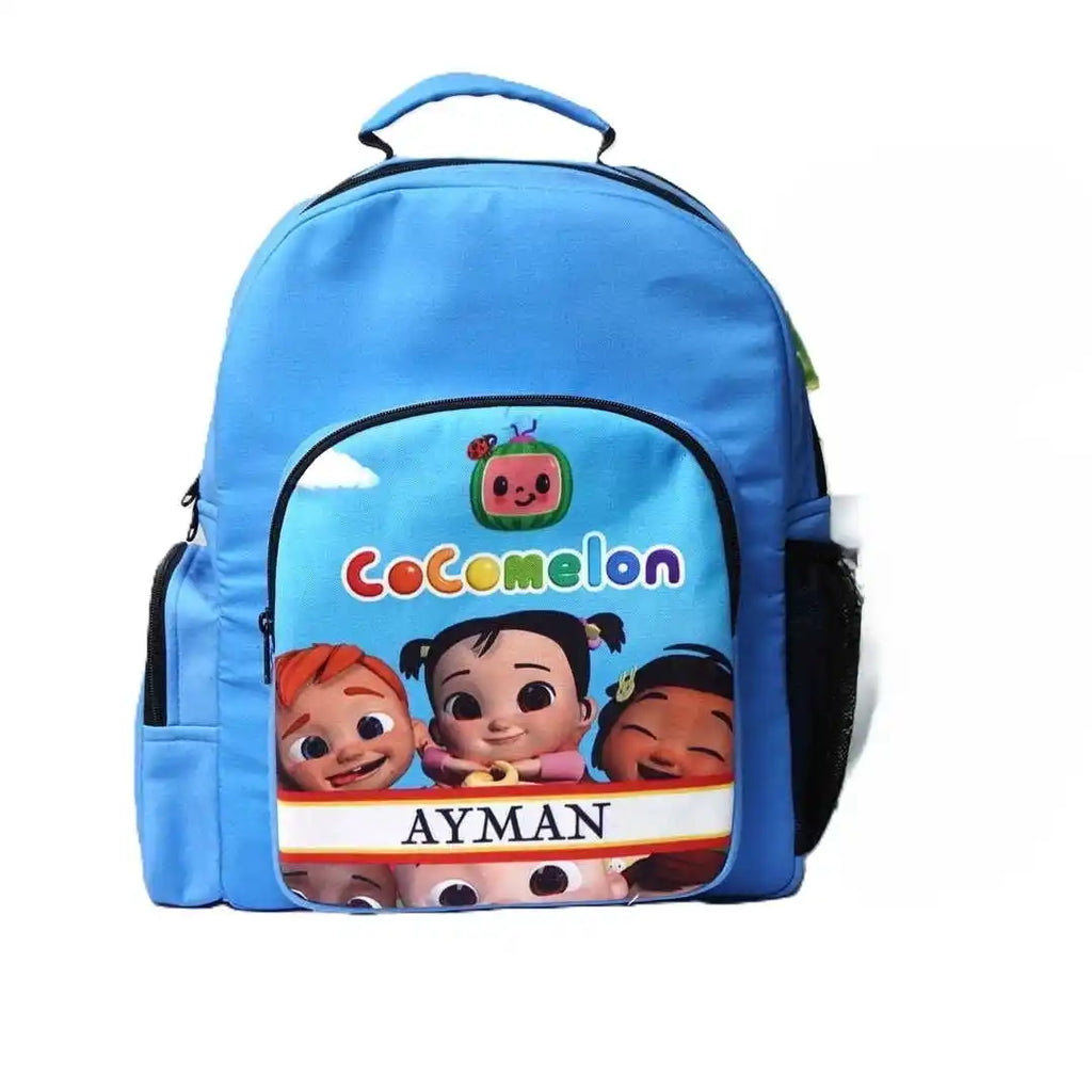 Personalised Printed Kids Backpack Combo Gift Set