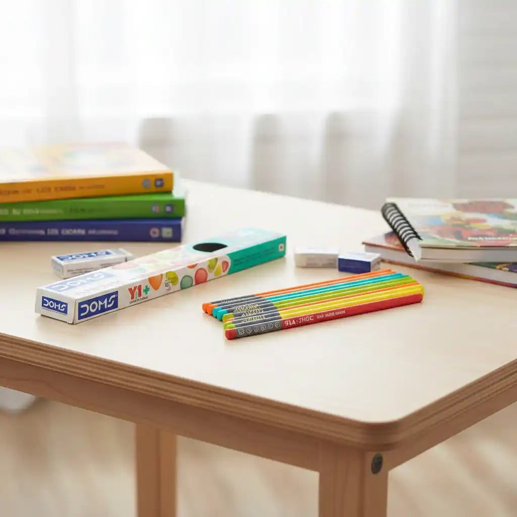 Personalised Doms Extra Dark Pencil For Kids