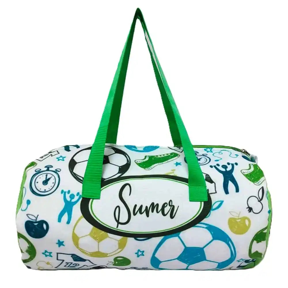 Personalized Printed Kids Duffle Bag Combo Gift Set