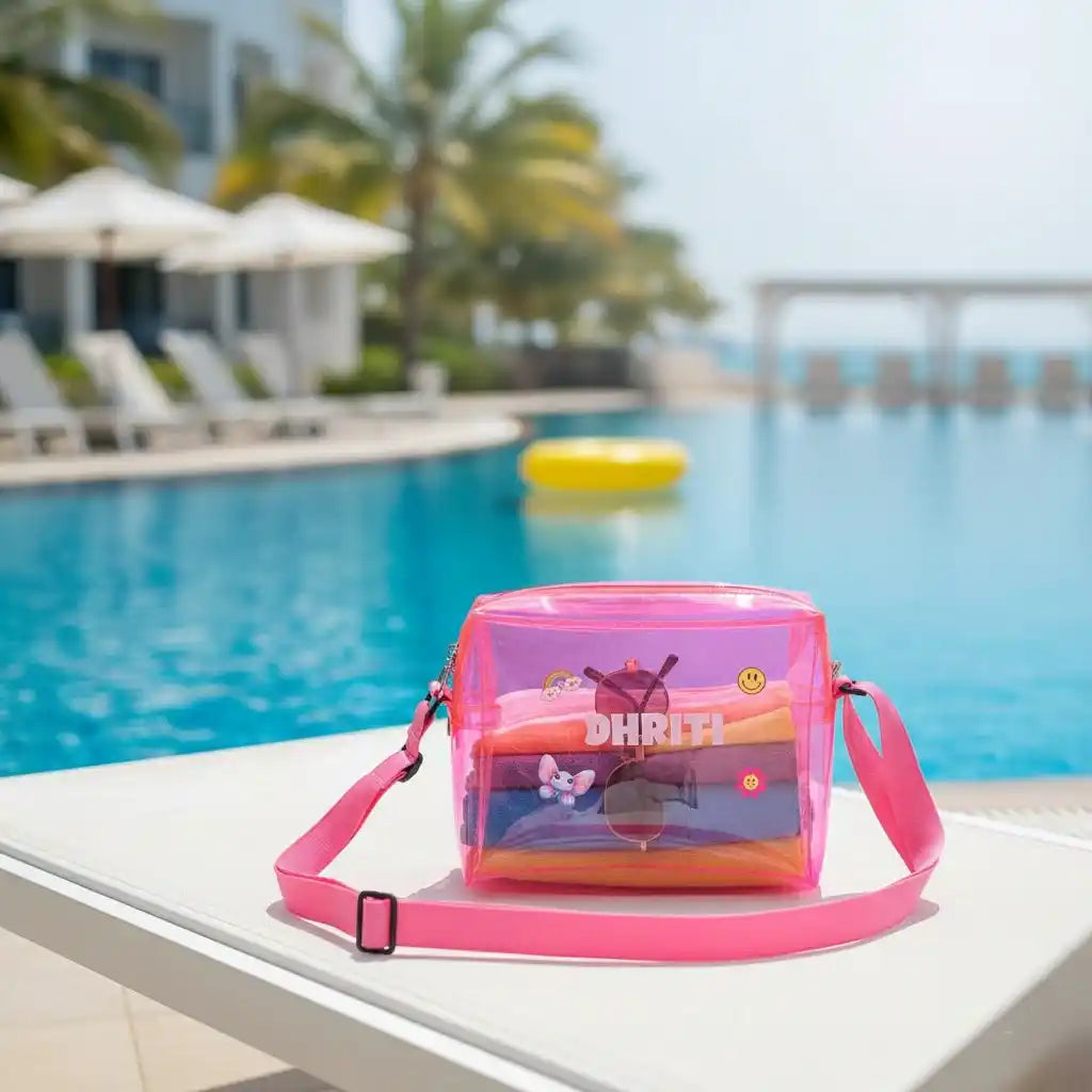 Personalised Jelly Sling Bag for Kids 