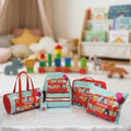 Personalised Kids Duffle Bag with Backpack Combo Gift Set