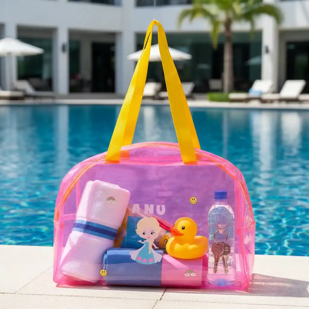 Personalised Kids Jelly Duffle Bag 