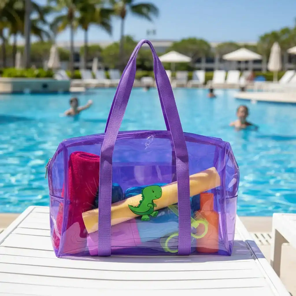 Personalised Kids Swimming Jelly Duffle Bag 
