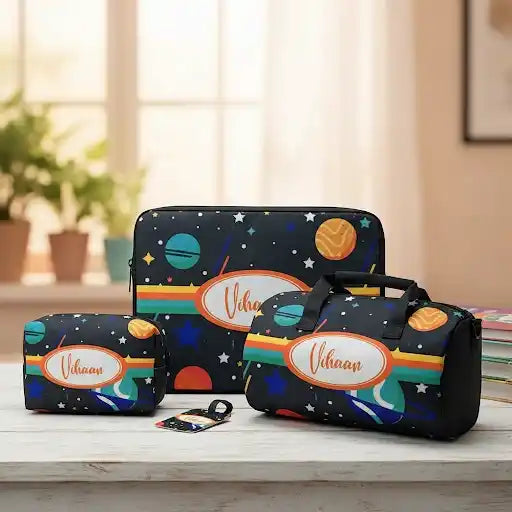 Personalised Laptop Sleeve/Cover Kids Combo Gift Set