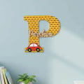 Personalised MDF Kids Name Plate