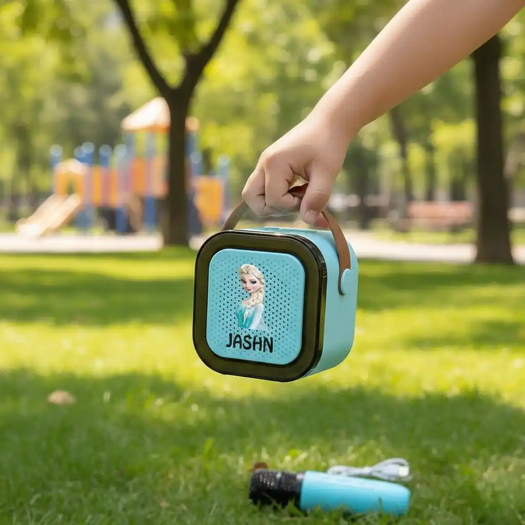 Personalised Mini Portable Karaoke Speaker For Kids