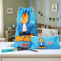Personalised Printed Kids Drawstring Bag & Pencil Pouch Combo