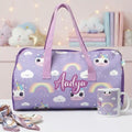 Personalised Printed Kids Swimming Duffle Bag & Mug Combo