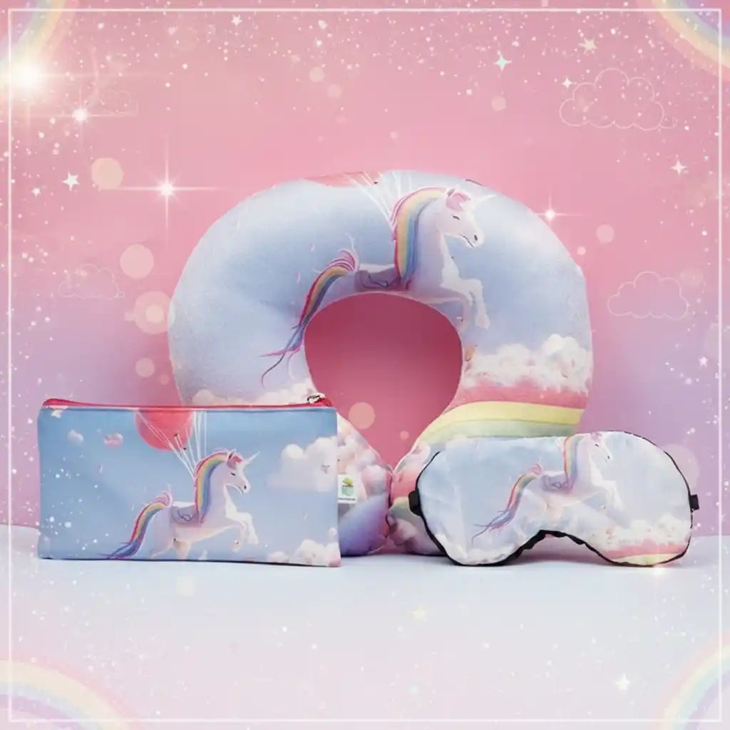 Personalised Printed Neck Pillow Combo Gift Set