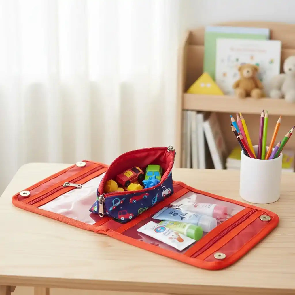 Personalised Printed Foldable Travel Kit for Kids