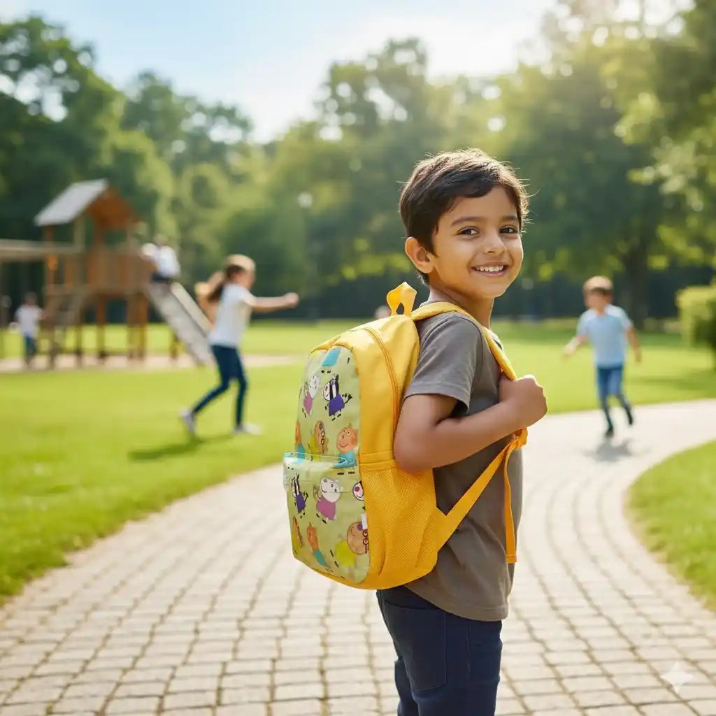 Personalised Kids Printed Backpack