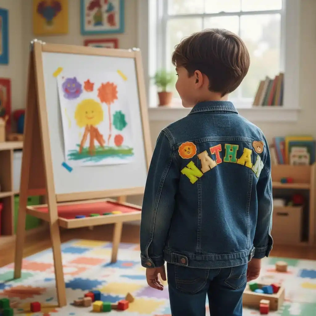 Personalised Denim Jacket for Kids