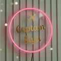 Personalised Kids Acrylic Neon Name Plates