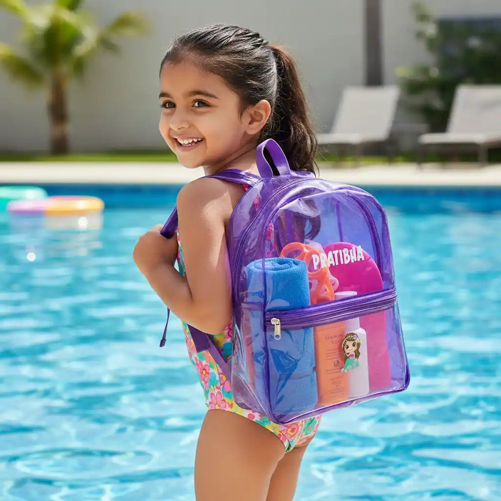Personalized Kids Jelly Backpack