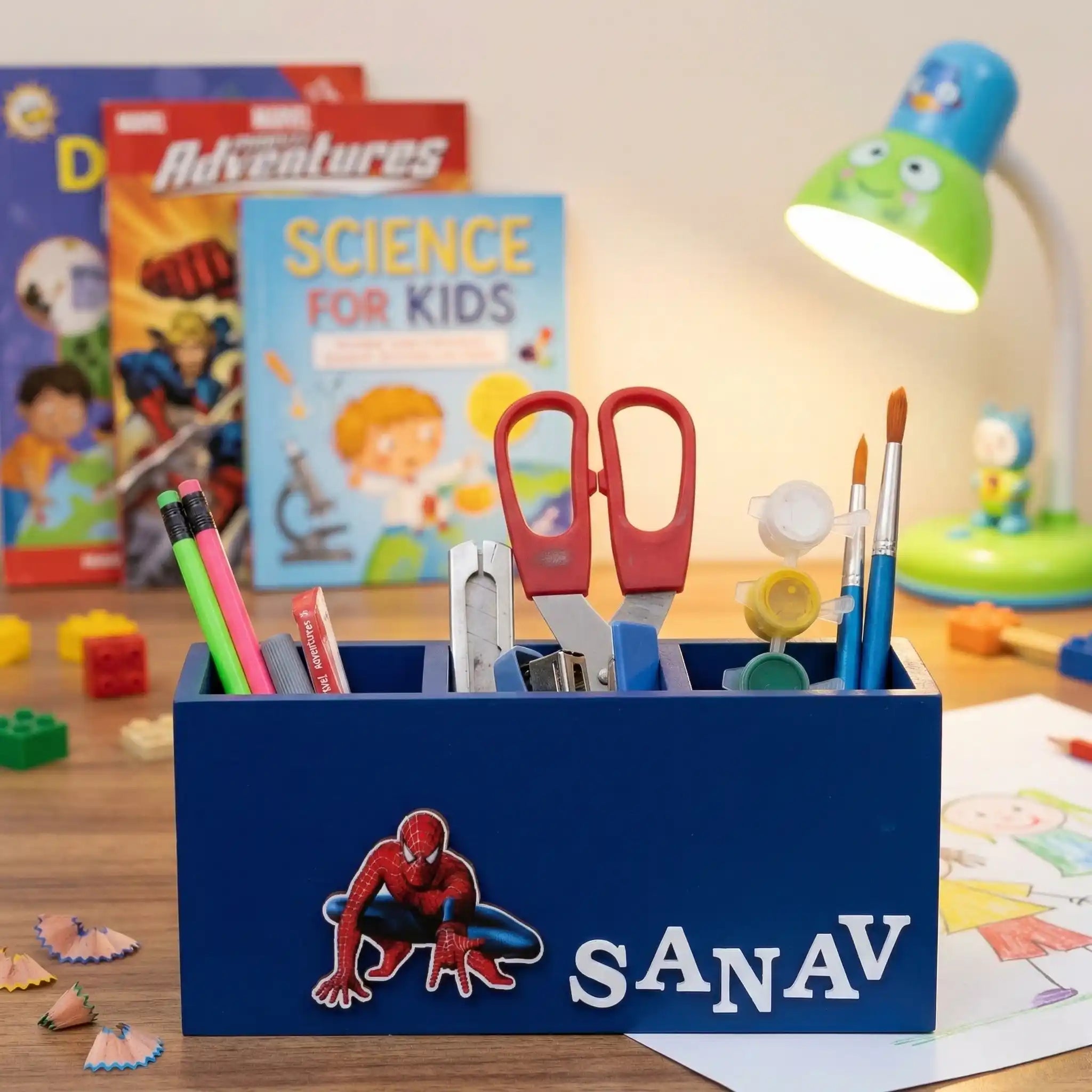 Personalised Kids Pen Stand