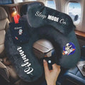 Personalised Printed Neck Pillow with Eye Mask Combo Gift Set for Kids