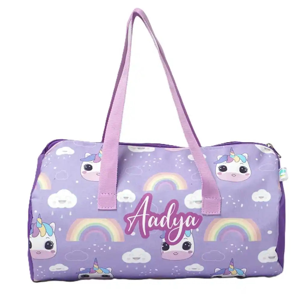 Personalised Printed Kids Swimming Duffle Bag & Mug Combo