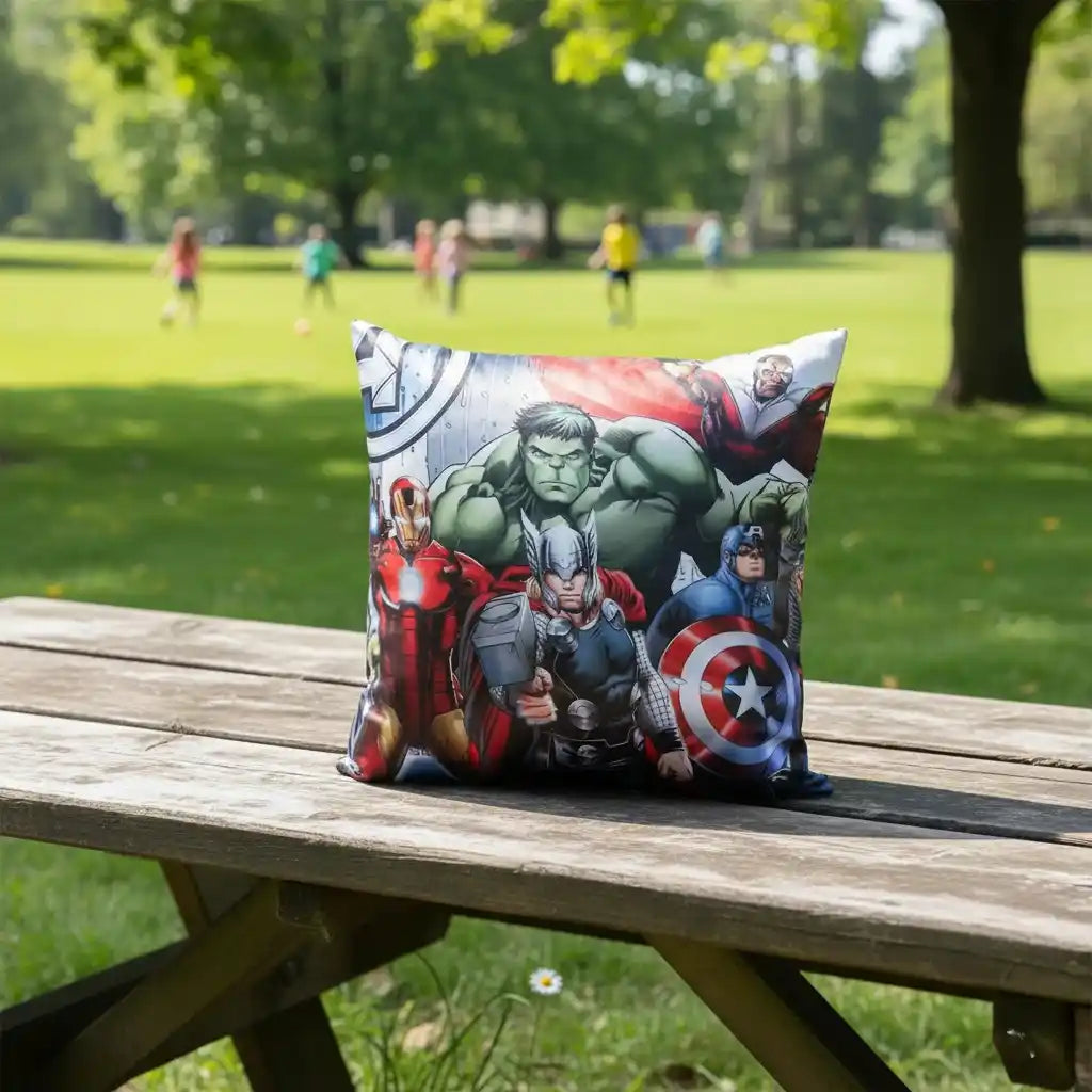 Personalized Cartoon Printed Cushion for Kids