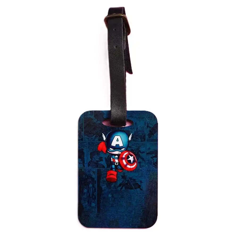 Personalized Printed Neck Pillow with Luggage Tag Combo for Kids