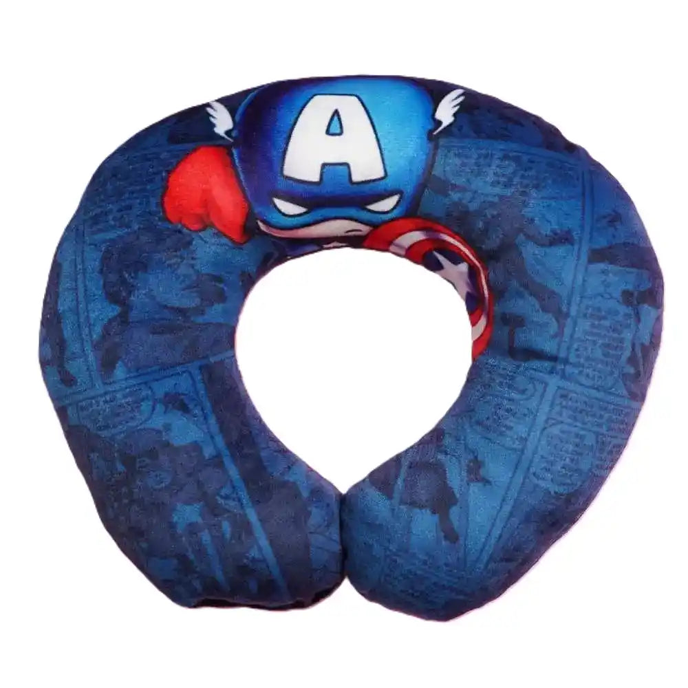 Personalized Printed Neck Pillow with Luggage Tag Combo for Kids