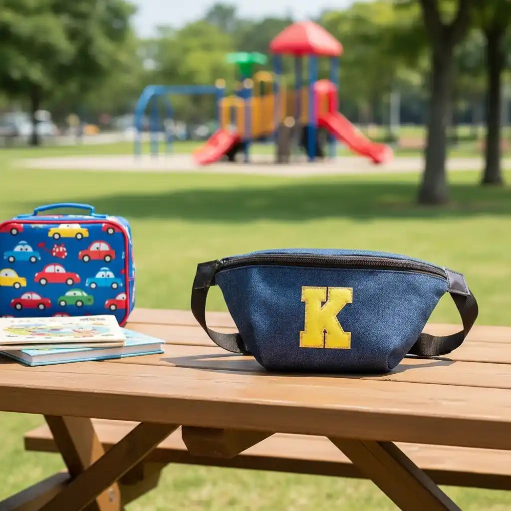 Personalized Denim Chest Bag for Kids
