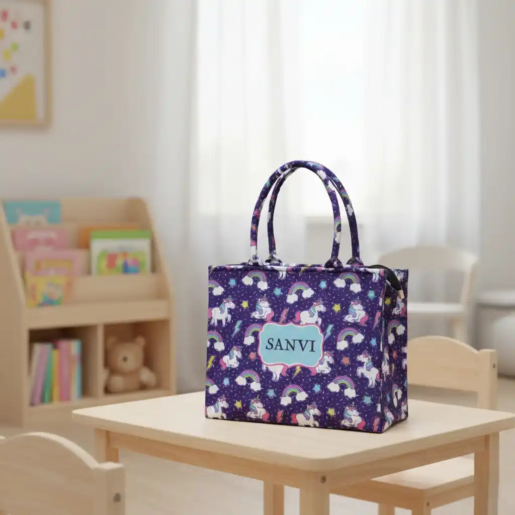Personalized Diaper Box Bag