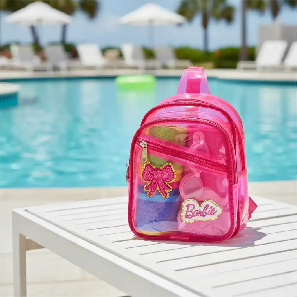 Personalized Kids Jelly Chest Bag with Patch and Initial Letter